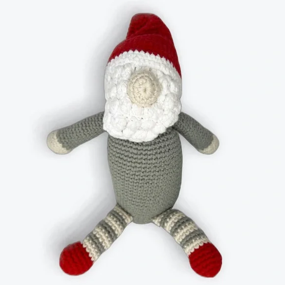 Christmas Gnome Rattle - Picture 6 of 8